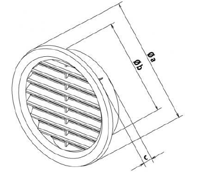 Tehnična skica zračnika